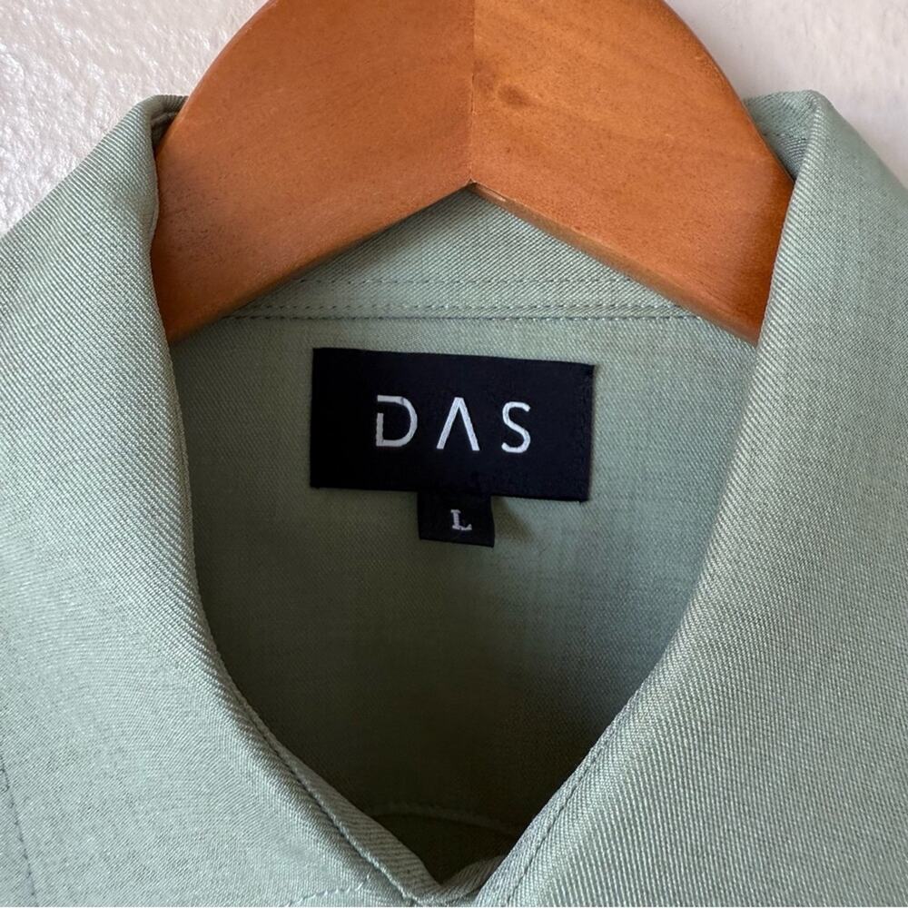 Das Holster Green Lightweight Shirt Jacket with Relaxed Fit Size Large - Picture 3 of 3
